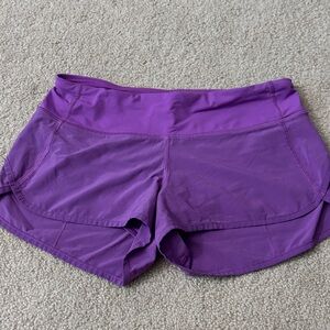 Purple lululemon Women's Shorts